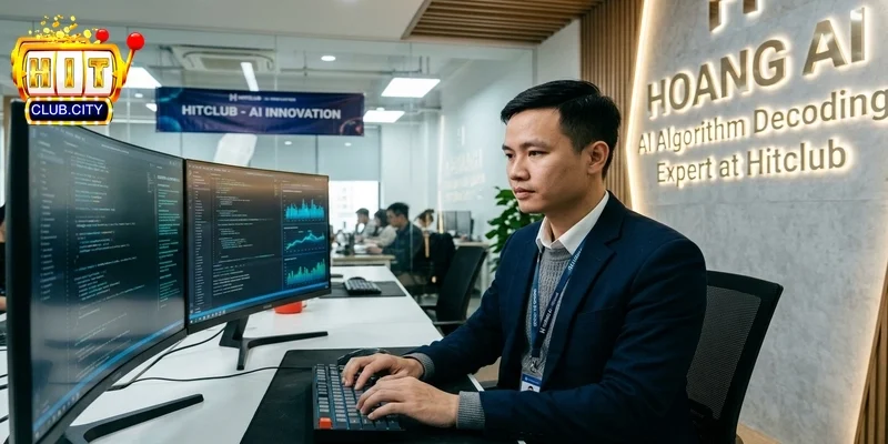 Hoàng AI thuyết trình về giải pháp bảo mật dữ liệu tại diễn đàn công nghệ HitClub