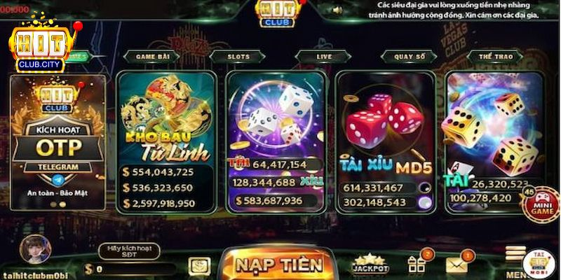 Giải đáp thắc mắc: Chơi Casino trực tuyến tại Hitclub có thực sự xanh chín? Trải nghiệm thực tế: Cảm giác khi “đặt chân” vào sảnh Casino trực tuyến